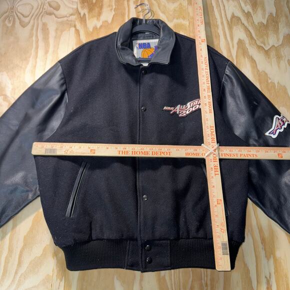 Vintage Y2K Carl Banks NBA AllStar game 00s letterman jacket - Picture 4 of 4